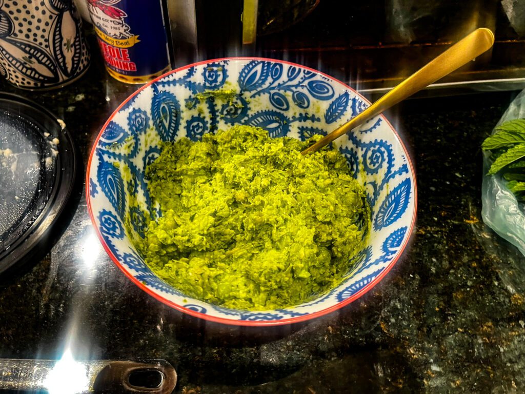 Minted Mushy Peas