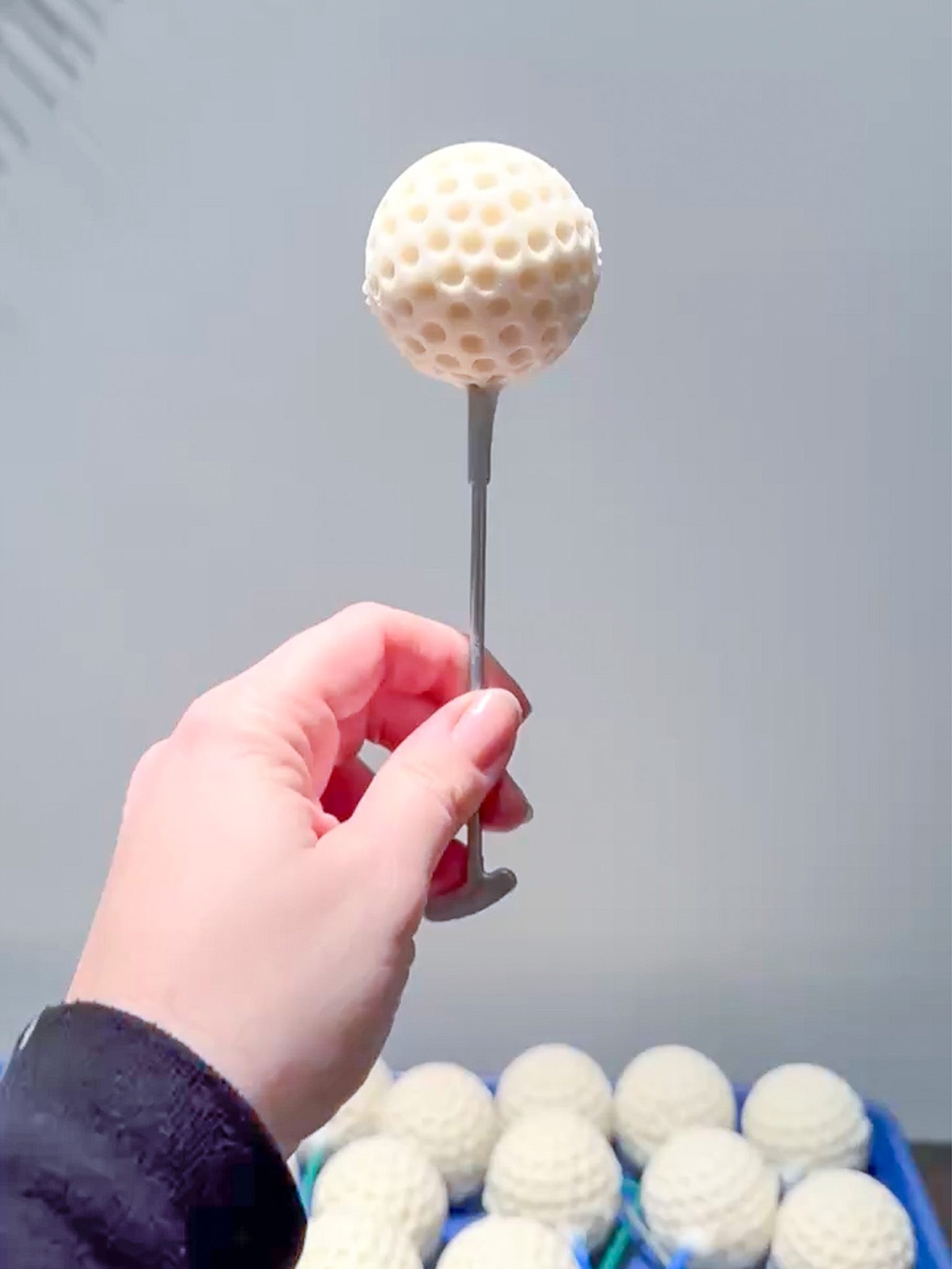 golf ball cake pop mold golf ball cake pop mold