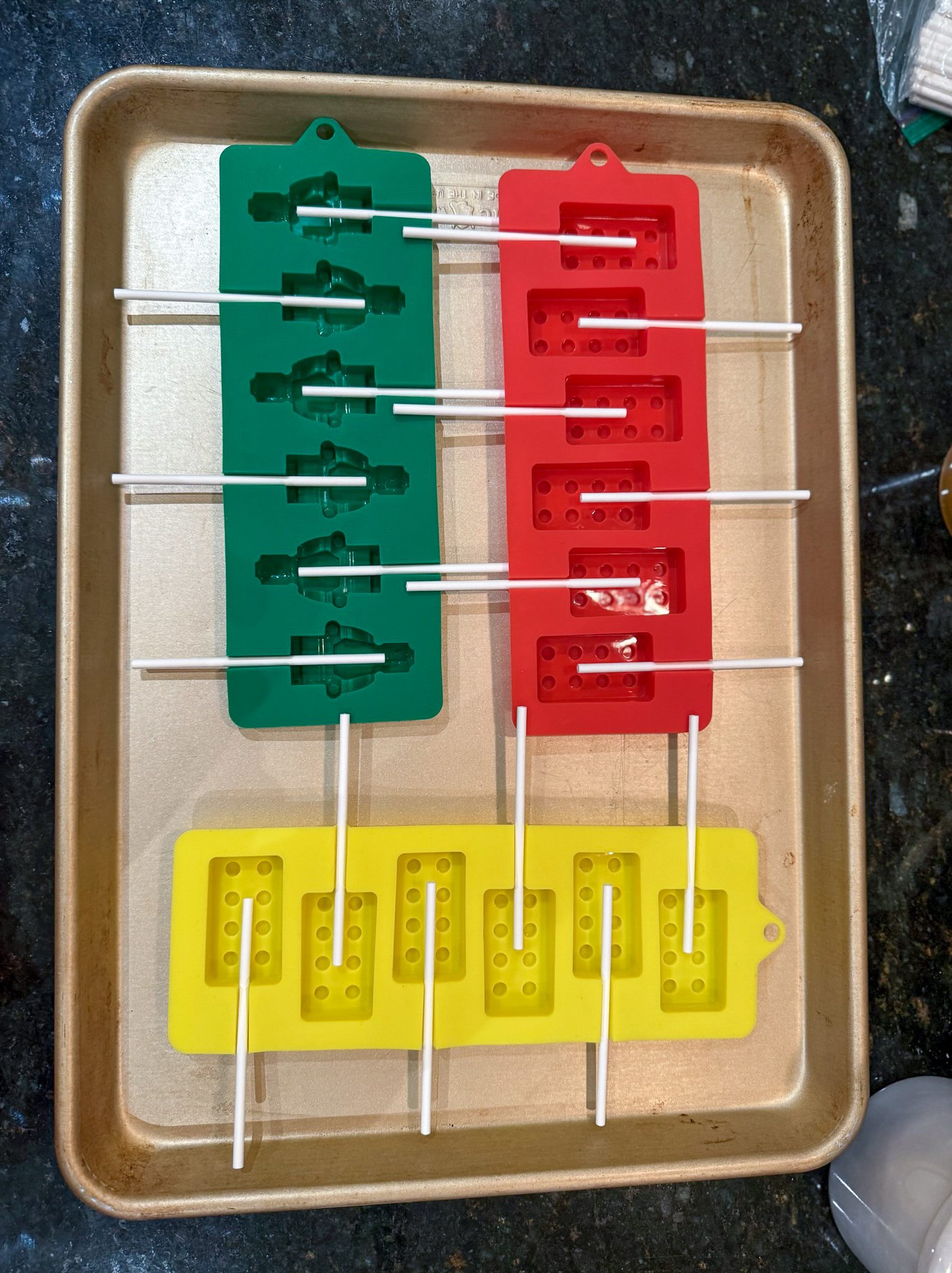 DIY Lego Lollipops