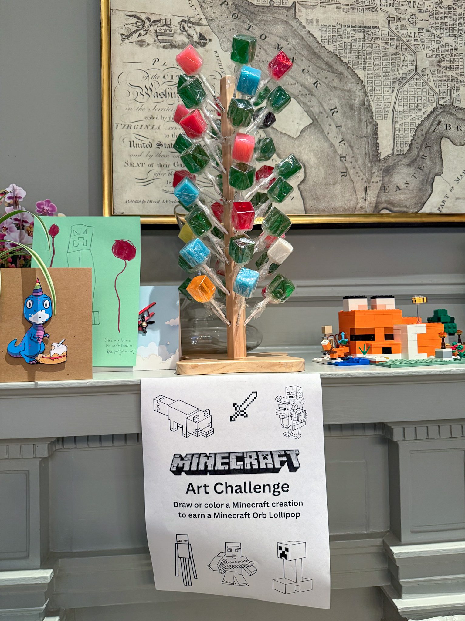 Minecraft Lollipop Prize