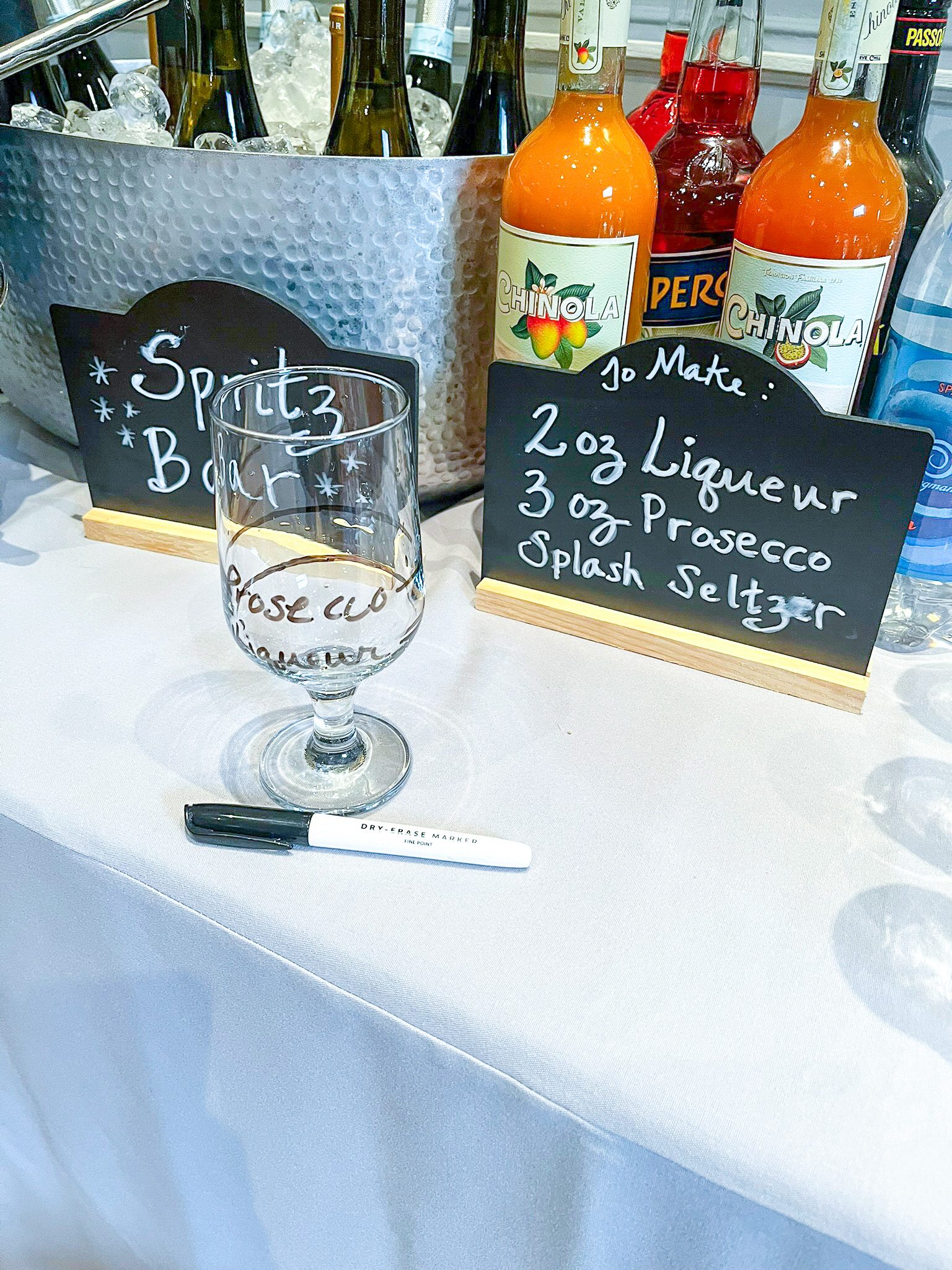 Serve Yourself Aperol Spritz Bar Serve Yourself Aperol Spritz Bar