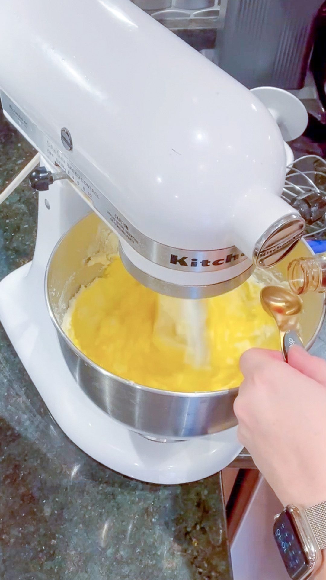 Lemon Cake Mixing 1