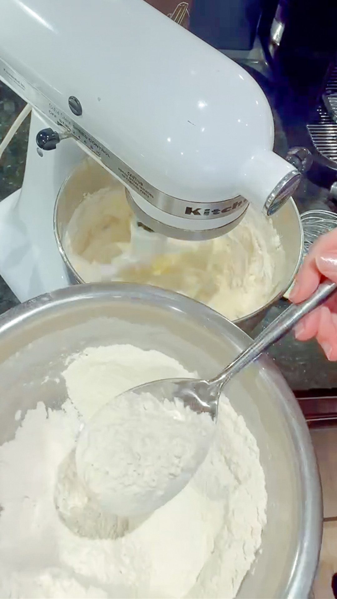 Lemon Cake Mixing 2