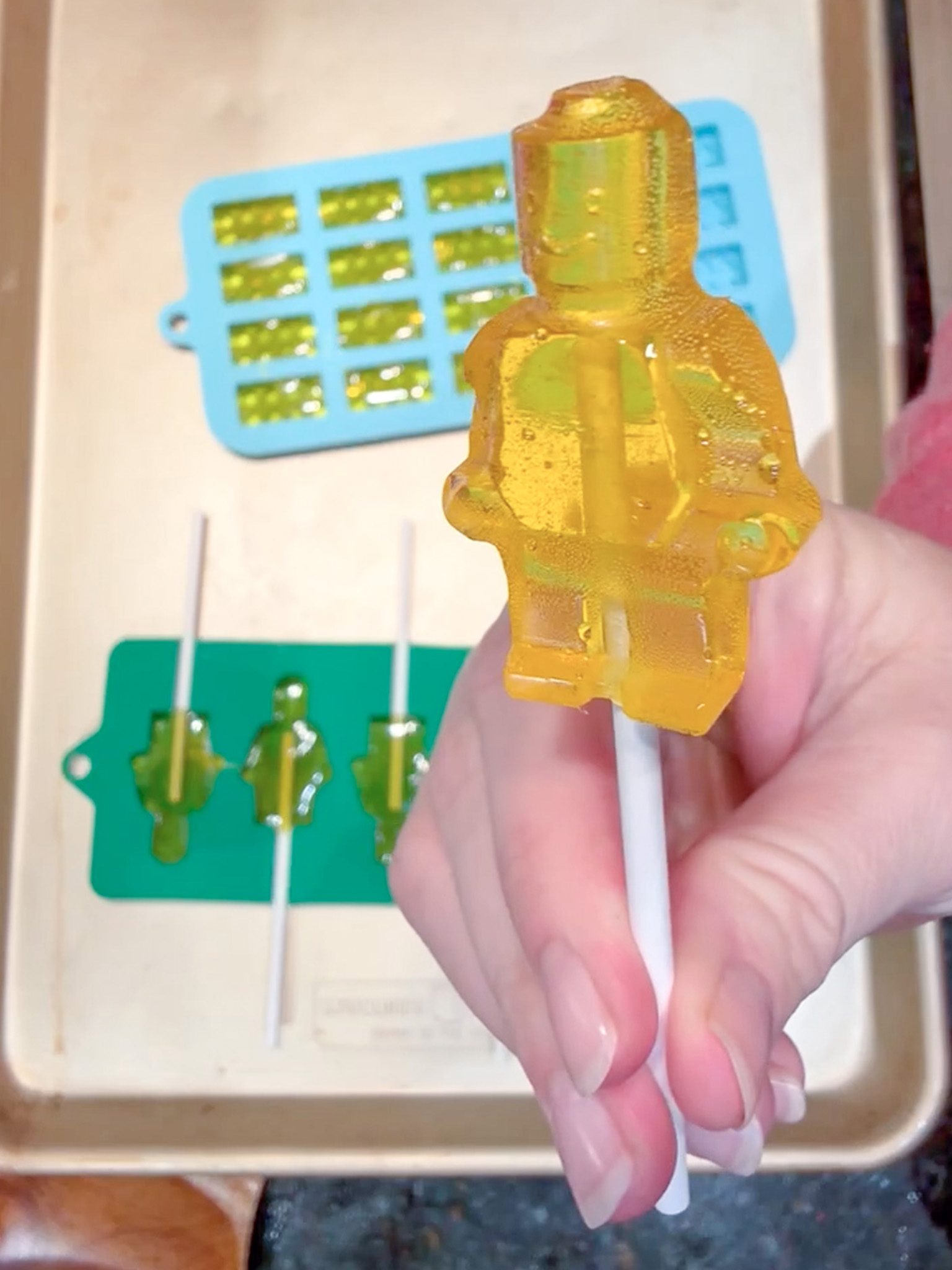 DIY Lego Lollipops